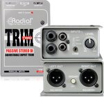 Radial Trim Two - Passive Stereo Direct Box with Level Control