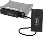 HAWKWOODS SD-4 SOUND DEVICES MIXPWR TO MDV BATTERY FITTING