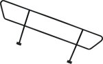 Deck Adjustable Stair Handrail – Left