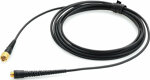 DPA CM1618B00 MicroDot Extension Cable, 1.6 mm, 1.8 m (5.9 ft), Black